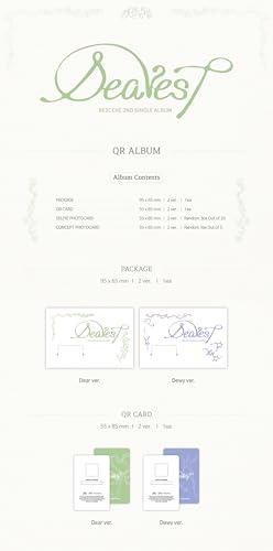 RESCENE Dearest 2nd Single Album with Tracking Sealed (QR Random Version)