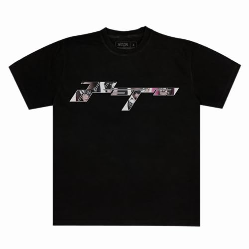 aespa Official SYNK PARALLEL LINE World Tour Merch Collection Logo T-Shirt