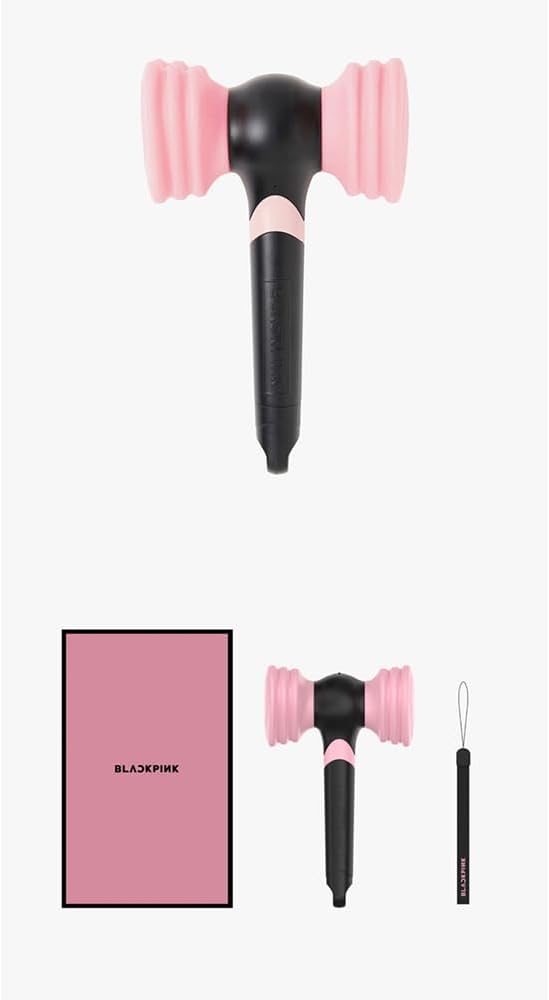 Black.Pink Official Lightstick Special Edition + 3 Extra Photocards Set