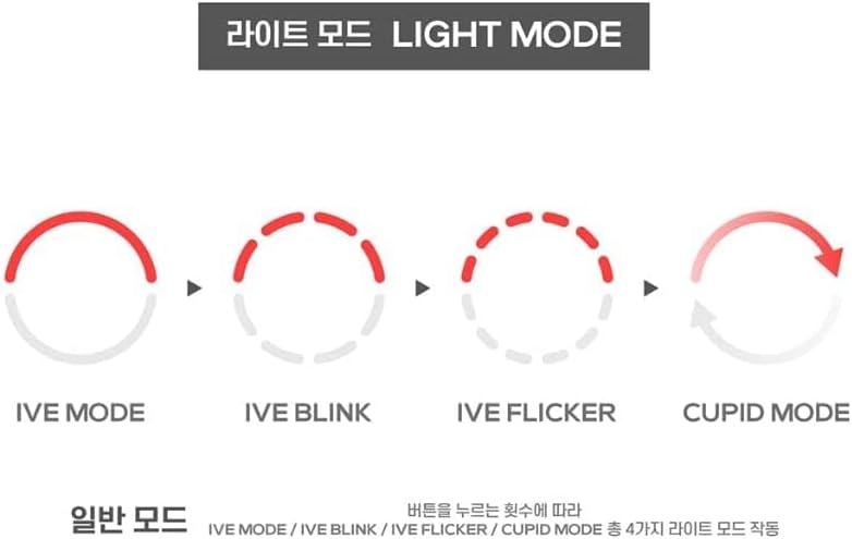 I.V.E K-pop Light Stick Ver.1 White