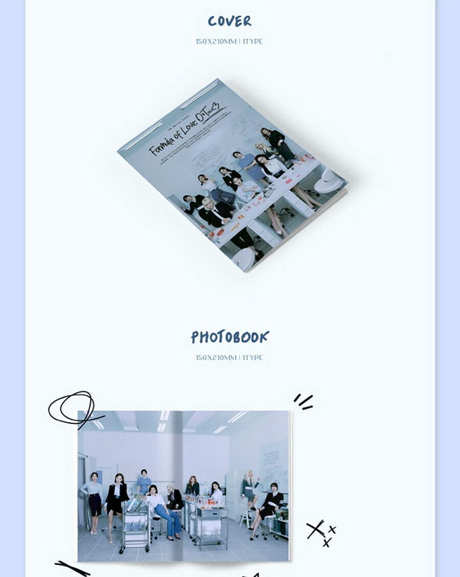 TWICE - Formula Of Love: O+T=<3 (Result File Cover incl. CD, Photobook, Photocard, Twind Photo, Folded Poster, Extra Photocards)