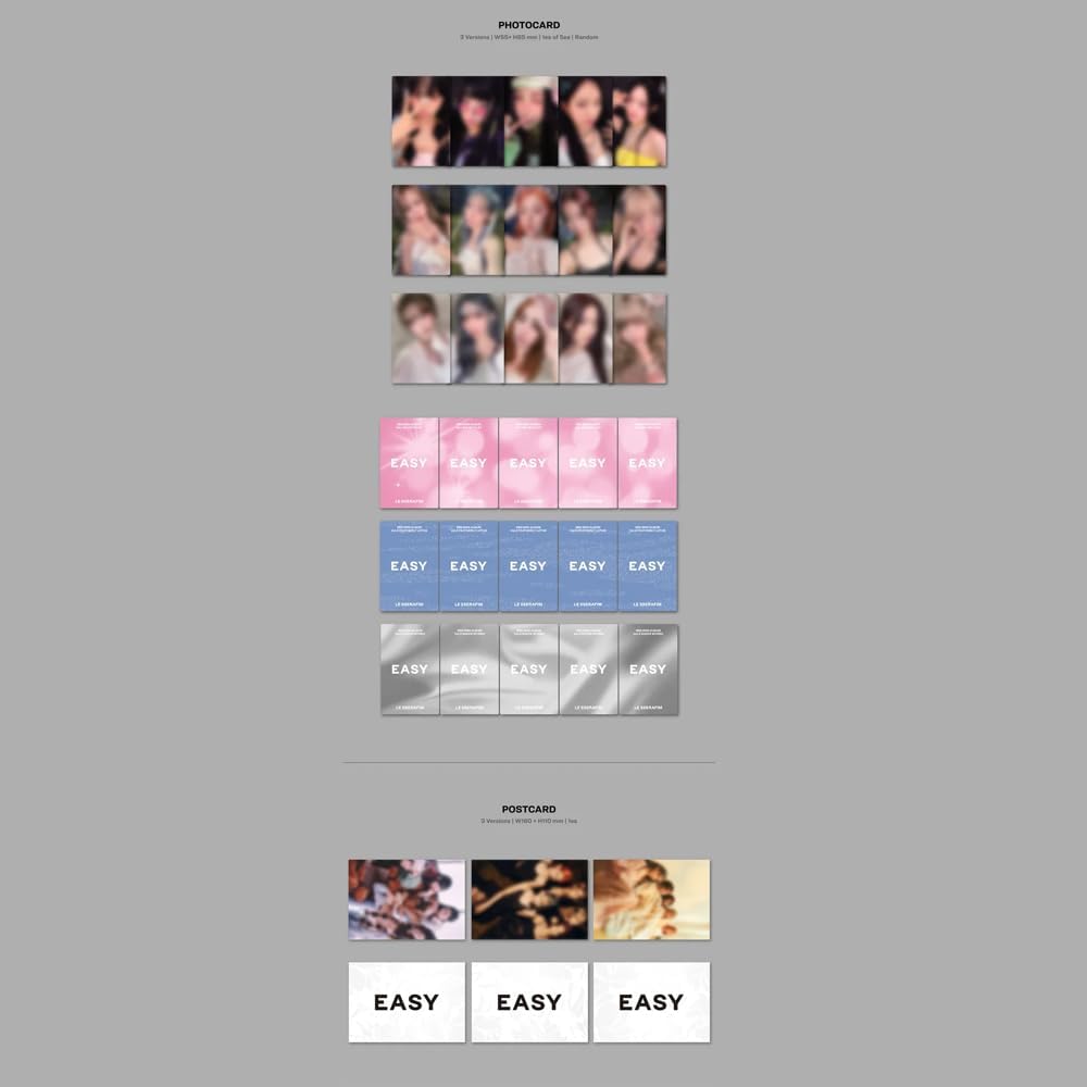 LE SSERAFIM EASY 3rd Mini Album (Vol.2)