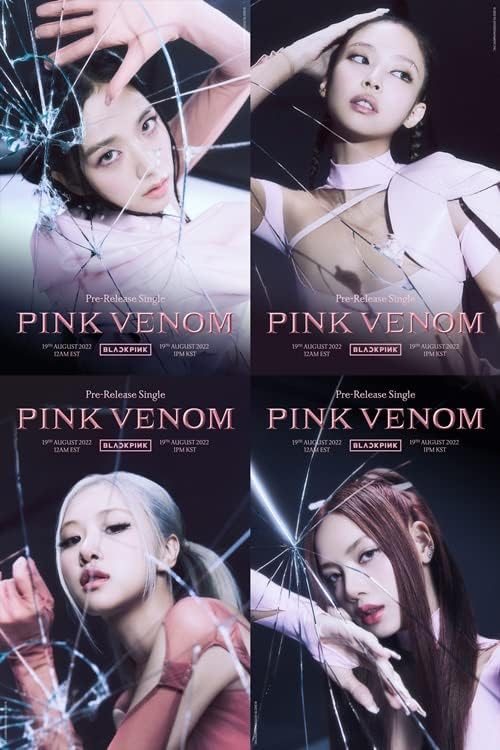 BLACKPINK BORN PINK 2nd Album BOX SET Version CD+Photobook+Accordion Lyrics Paper+Large Photocard+Postcard+Instant Film+Selfie Photocard+Tracking (PINK Version)