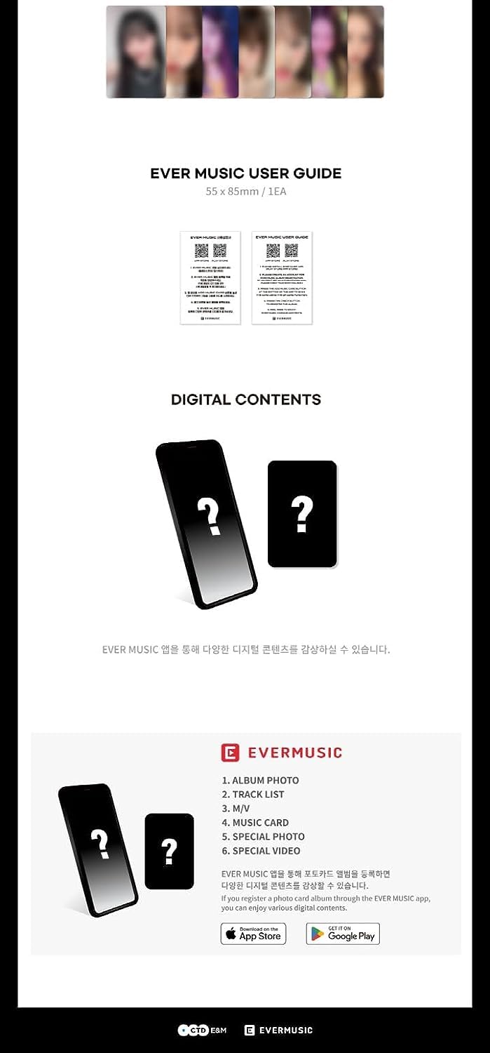 LOOSEMBLE Loossemble 1st Mini Album Poster EVER MUSIC Go Won Version