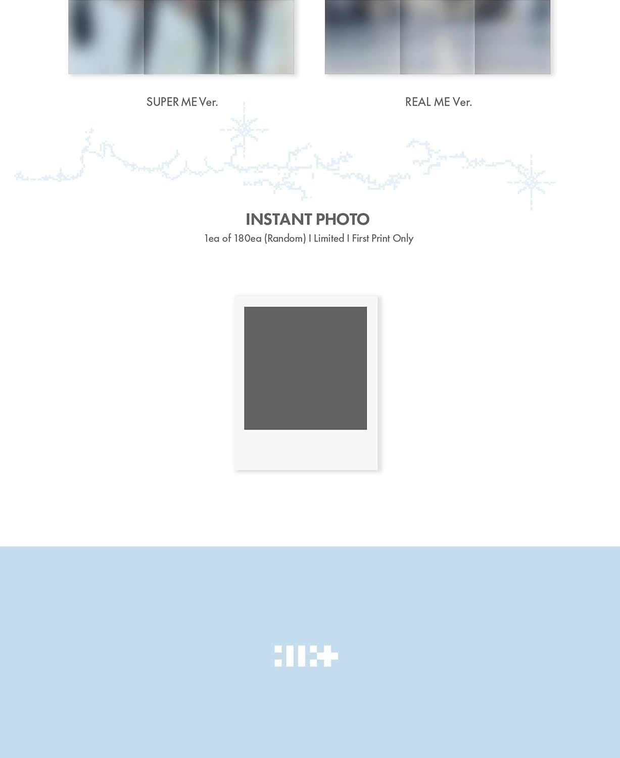 DREAMUS ILLIT Super Real ME 1st Mini Album CD+Poster with Lyrics on Pack+Photobook+Photocard A+Photocard B+Sticker+Paper Magnet+Paper Ornaments+Tracking Sealed (Super ME Version)