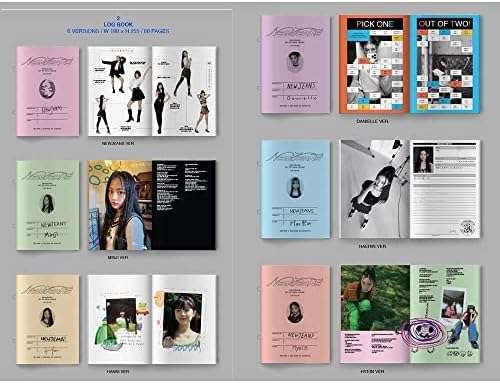 DREAMUS Jeans Jeans 1st EP Album Bluebook Version CD+Mini Poster On Pack+Log Book+Pin-up Book+Phoning Manual Book+ID Card+Sticker Pack+Photocard+Tracking Sealed (DANIELLE Version)