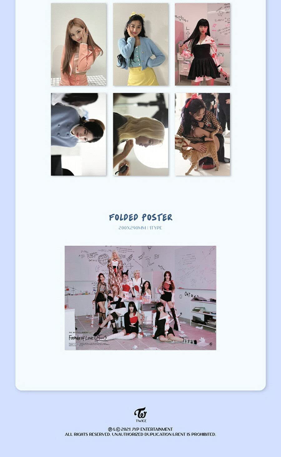 TWICE - Formula Of Love: O+T=<3 (Result File Cover incl. CD, Photobook, Photocard, Twind Photo, Folded Poster, Extra Photocards)
