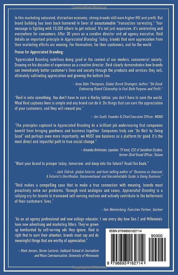 Appreciated Branding: Transform Your Brand from Ignored to Irreplaceable: How to Drive Growth for Mature Brands