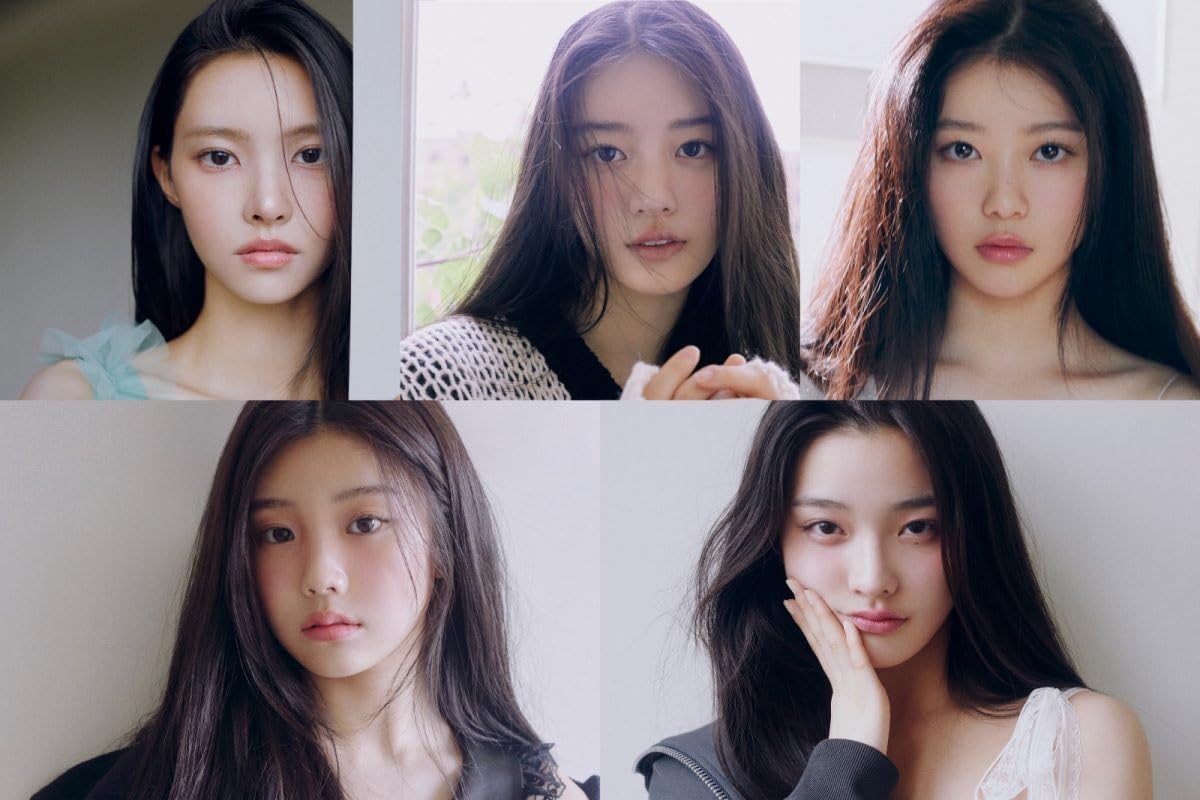 DREAMUS ILLIT Super Real ME 1st Mini Album CD+Poster with Lyrics on Pack+Photobook+Photocard A+Photocard B+Sticker+Paper Magnet+Paper Ornaments+Tracking Sealed (Super ME Version)