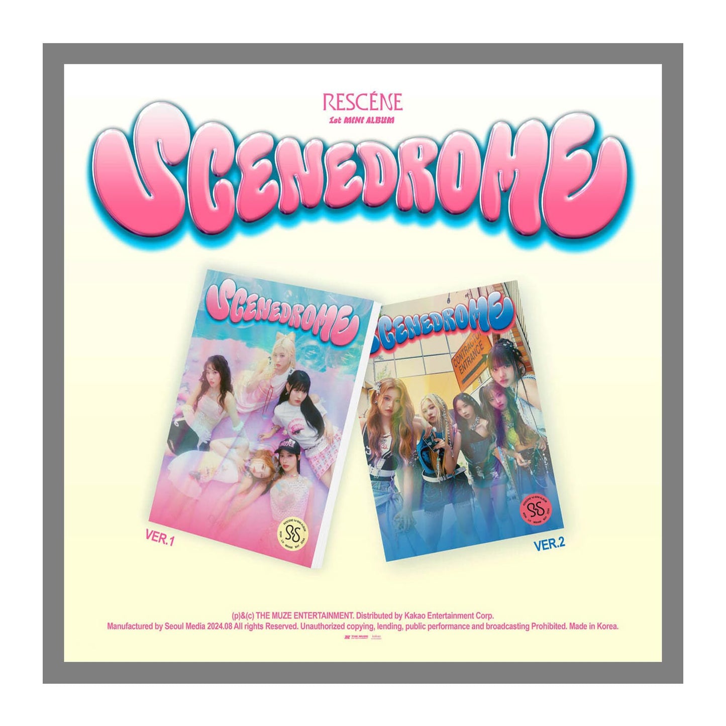 RESCENE SCENEDROME 1st Mini Album with Tracking (PLVE Ver.1)