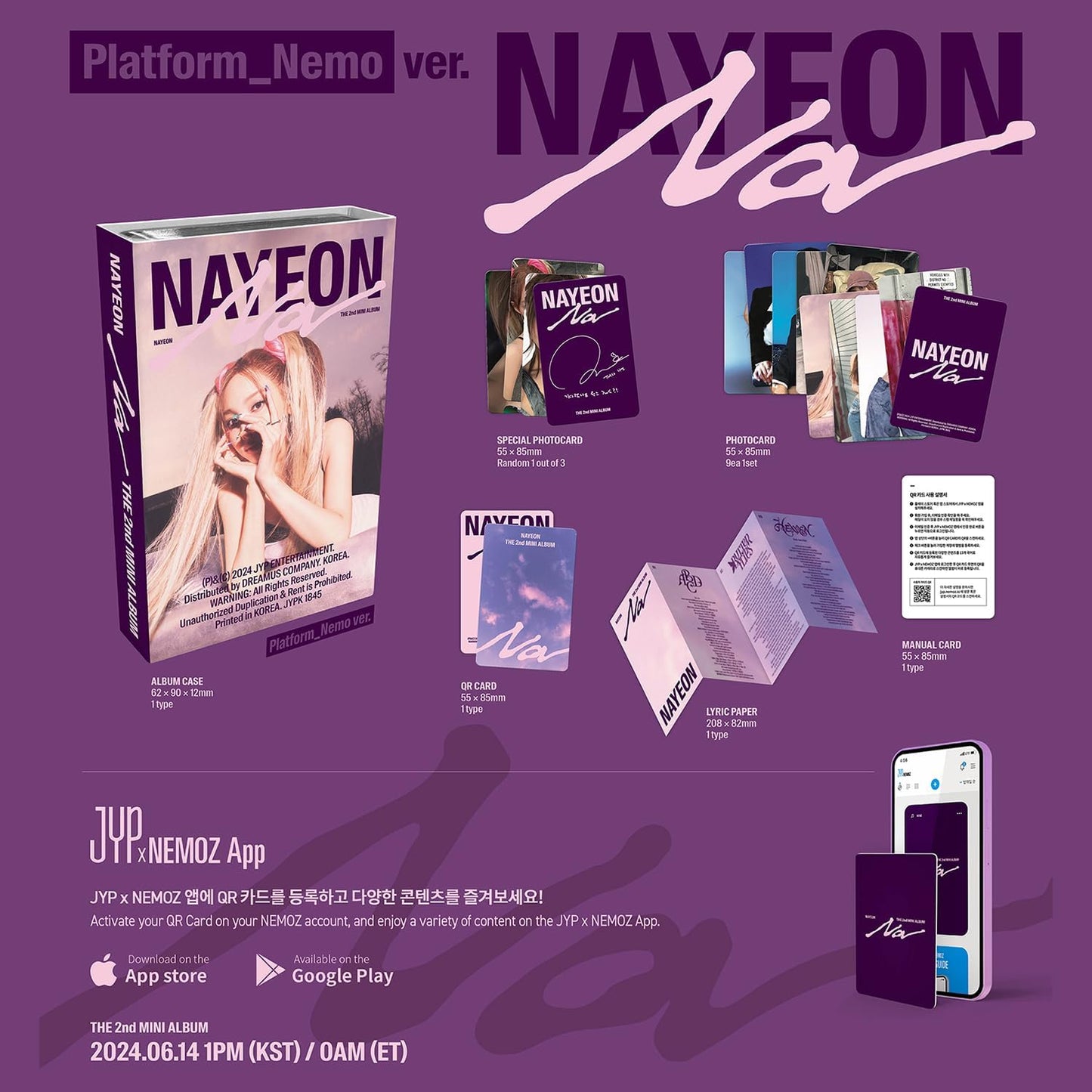 Na - Nayeon (Twice) 2nd Mini Album 'NEMO' version