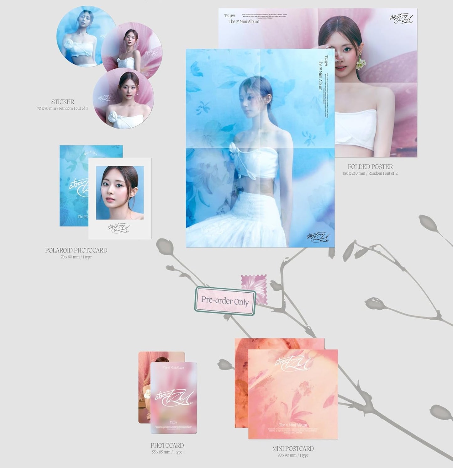abouTZU - Tzuyu (Twice) Tzuyu 'Digipack' Korean version