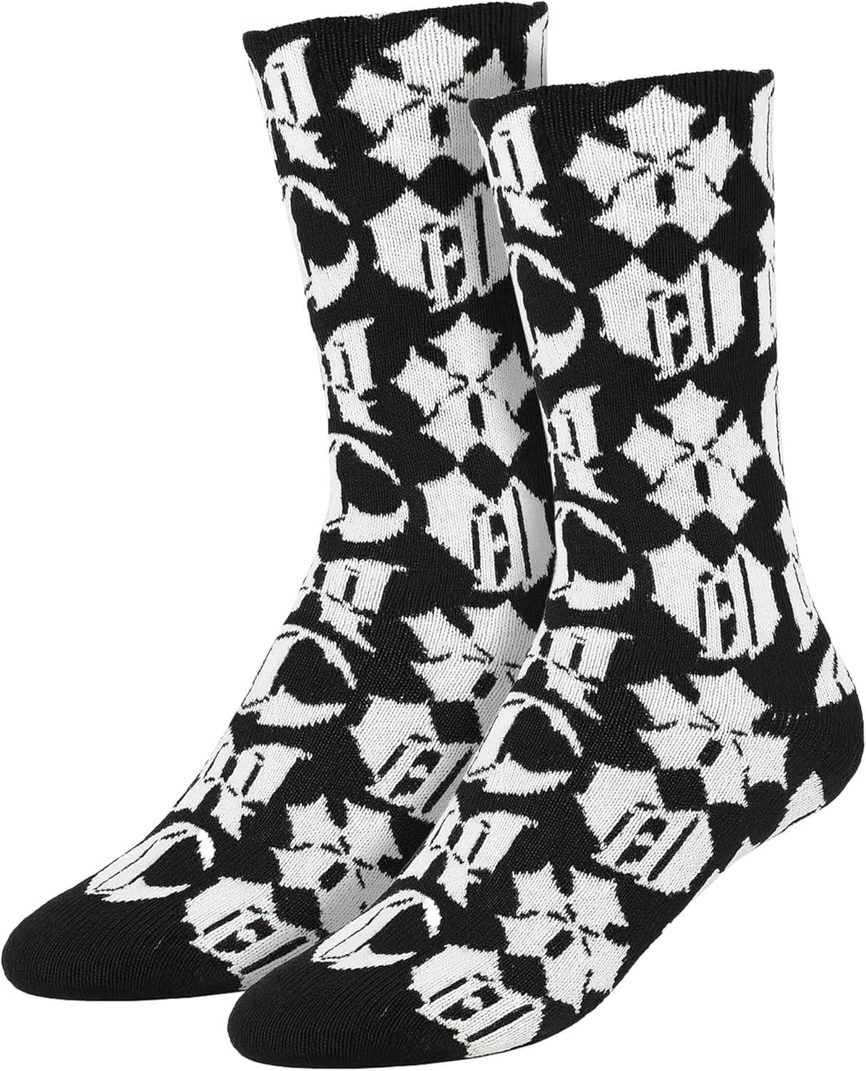 Aespa Official Licensed Merch Dirty Work Icons Crew Socks