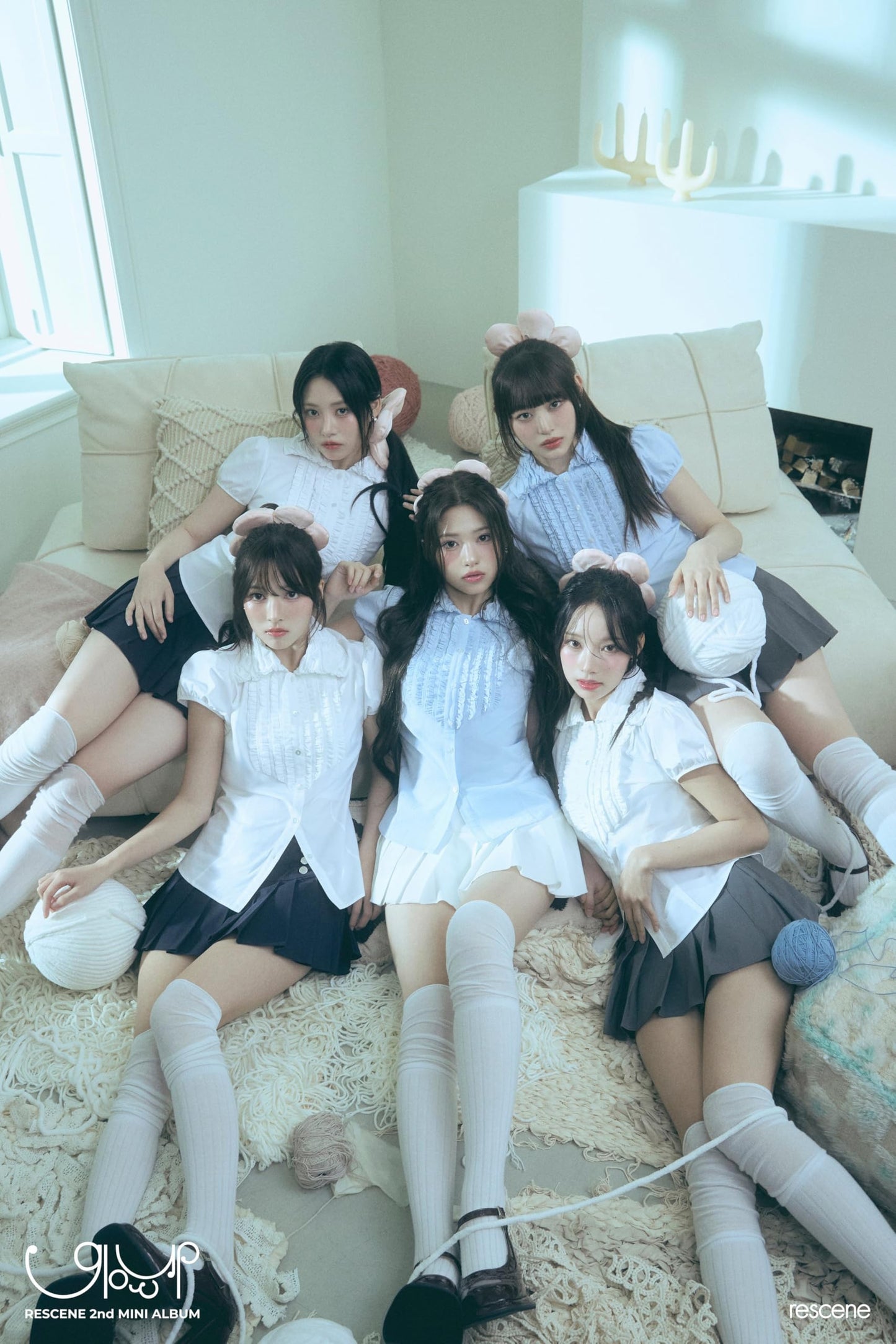 RESCENE Glow Up 2nd Mini Album QR Version with Tracking Sealed (QR Set(WE+ME))