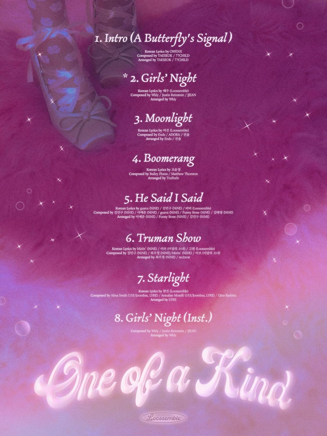 DREAMUS Loossemble One of a Kind 2nd Mini Album Contents+Photocard+Tracking Sealed LOONA Assemble (Standard Set(Day+Night+Dawn))