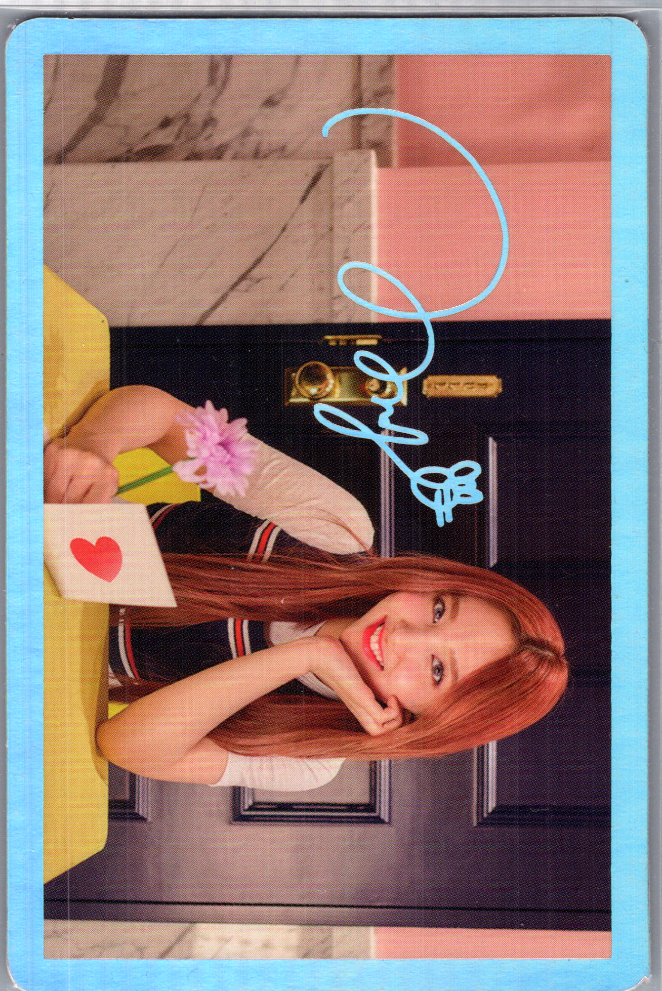Official Nayeon Twice 'What is Love?' Signature Holographic Photocard