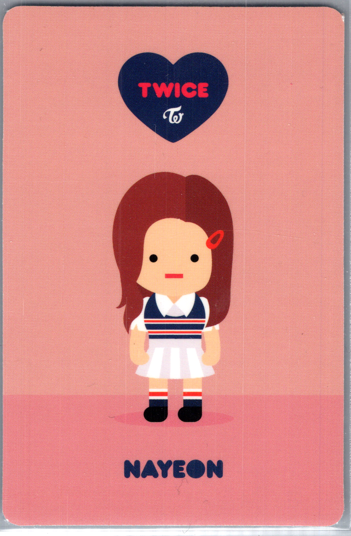 Official Nayeon Twice 'What is Love?' Signature Holographic Photocard