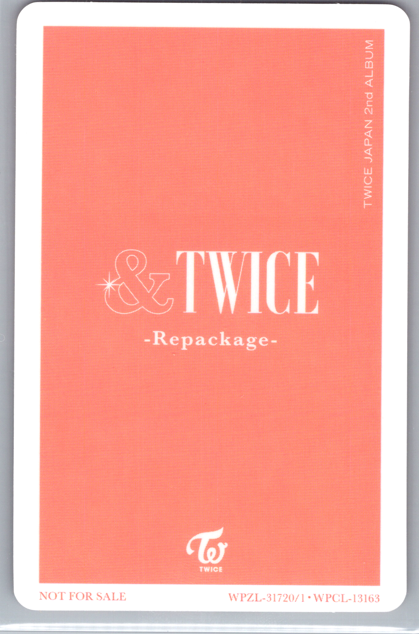 Official Dahyun Twice '&Twice Repackage' Exclusive Photocard