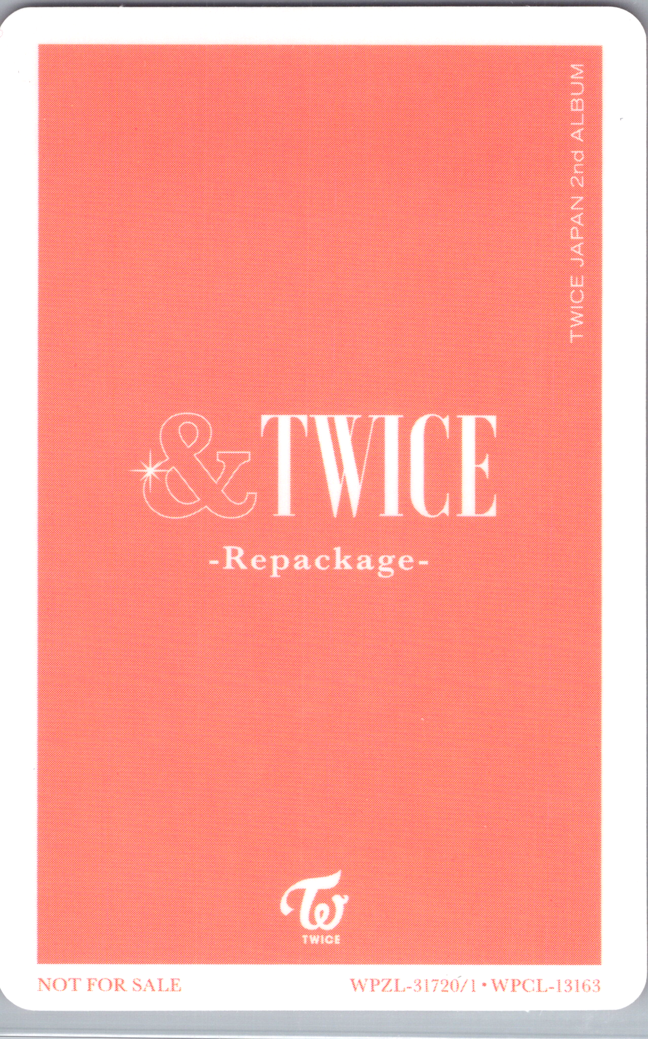 Official Momo Twice '&Twice' Repackage Album Exclusive Photocard