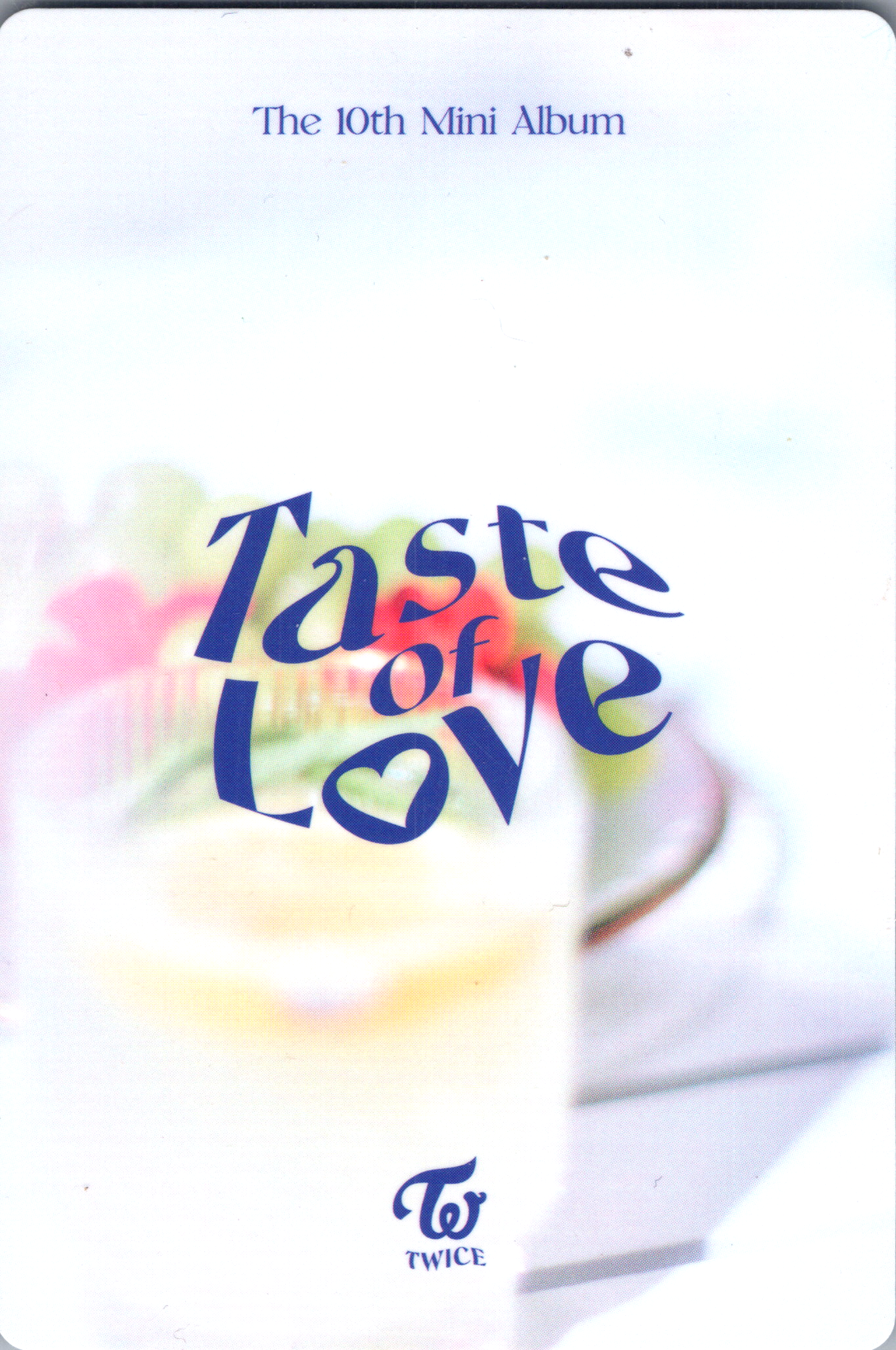 Official Nayeon Twice Taste of Love Pre-Order Bonus (POB) Photocard