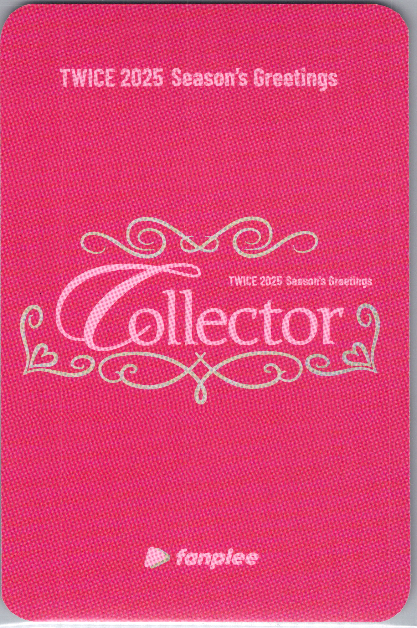 Official Nayeon Twice 'Collector' 2025 Season's Greetings fanplee Photocard