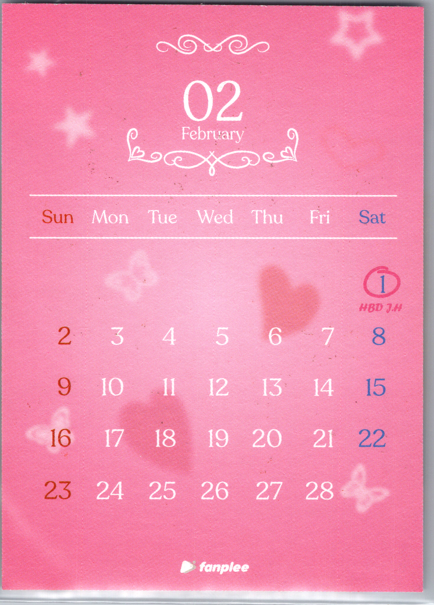 Official Jihyo Twice Season's Greetings 2025 fanplee Calendar POB Photocard