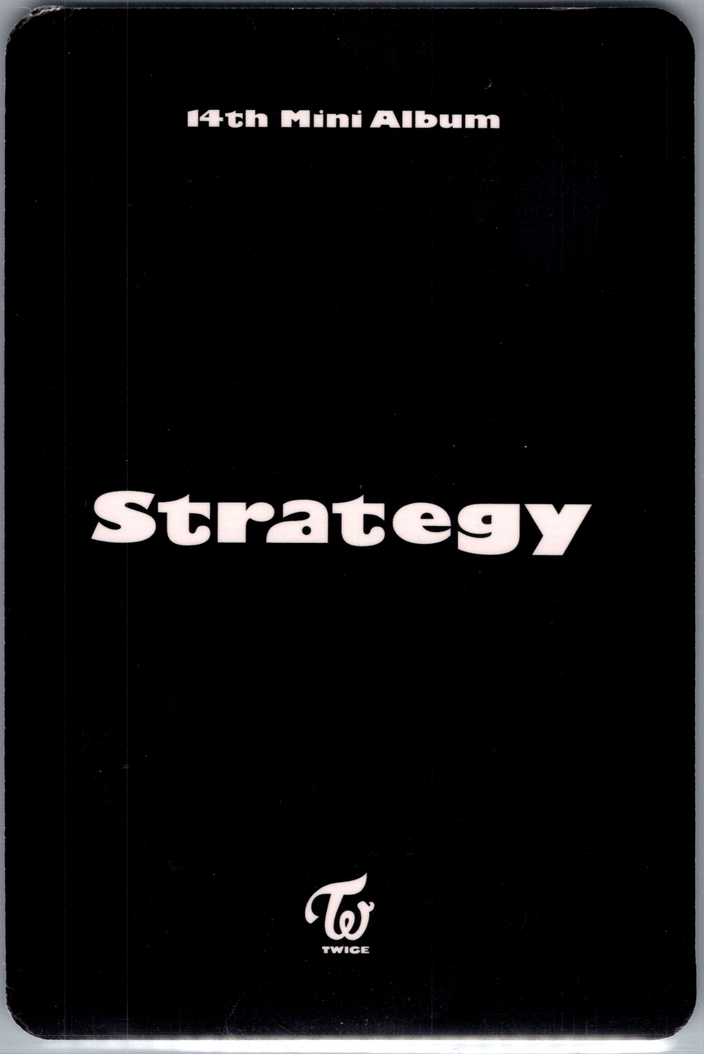 Jeongyeon Twice Strategy Album POB Photocard