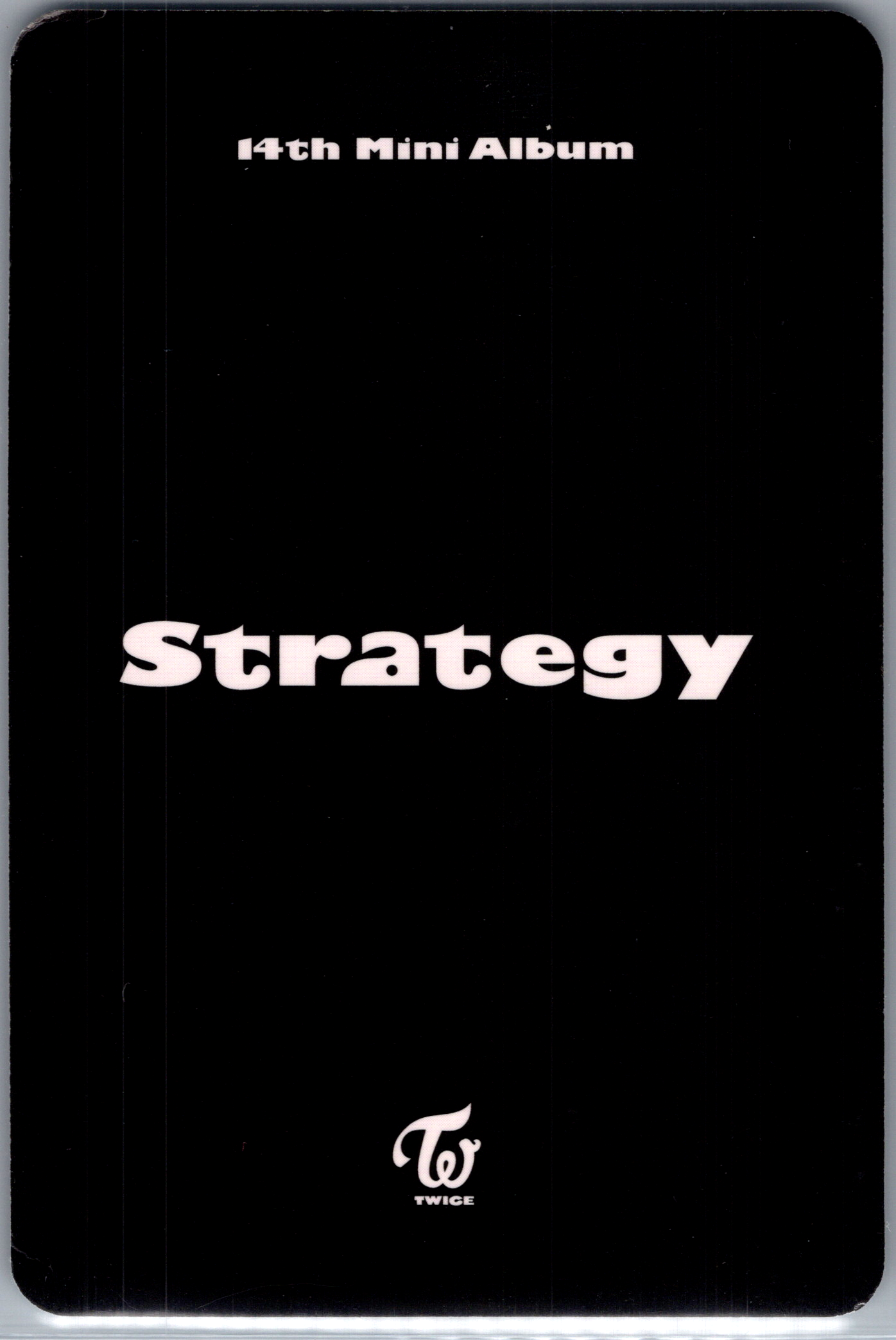 Official Dahyun Twice Strategy Album POB Photocard