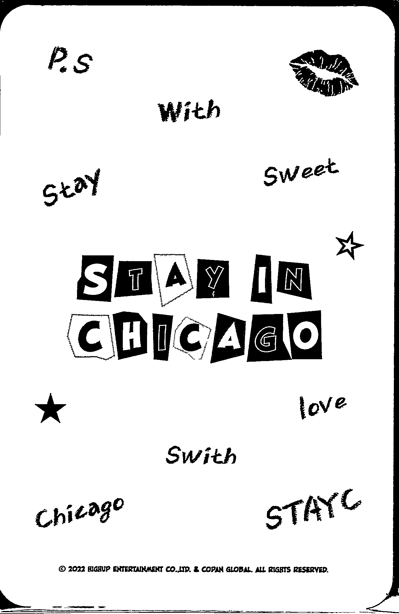 Official Seeun STAYC (in Chicago) Photocard