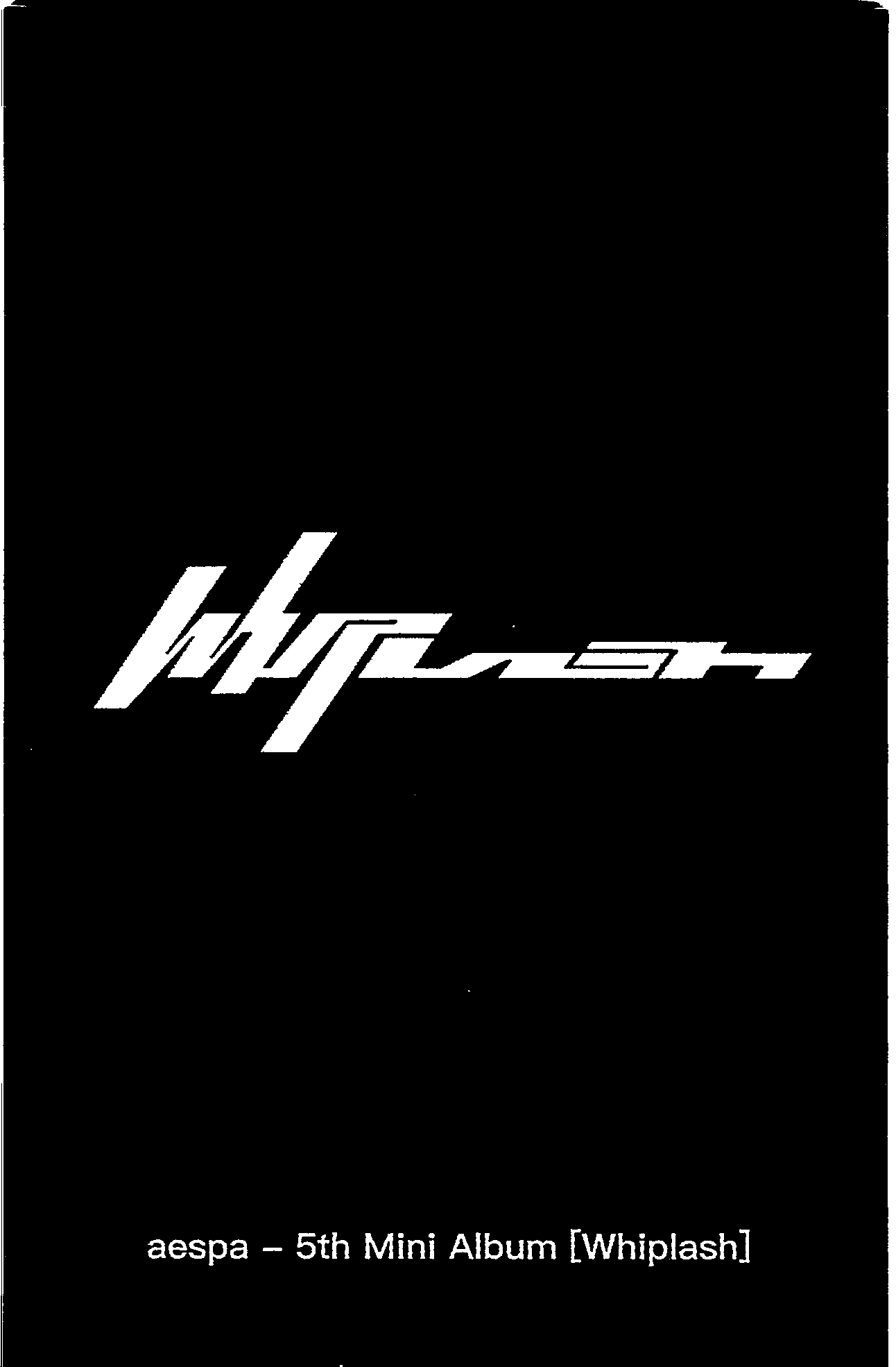Official Ning Ning Aespa Whiplash Signature Polaroid