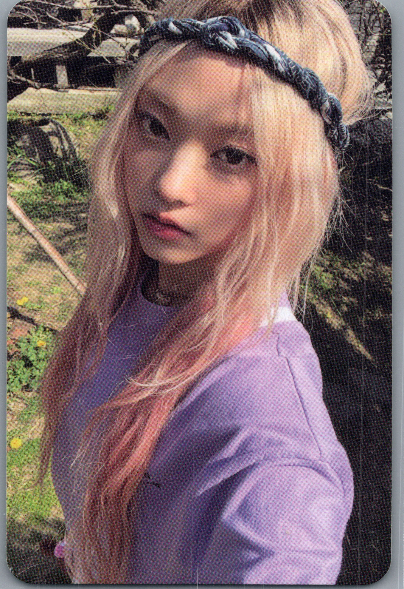 Official Haerin NewJeans Supernatural Album Photocard