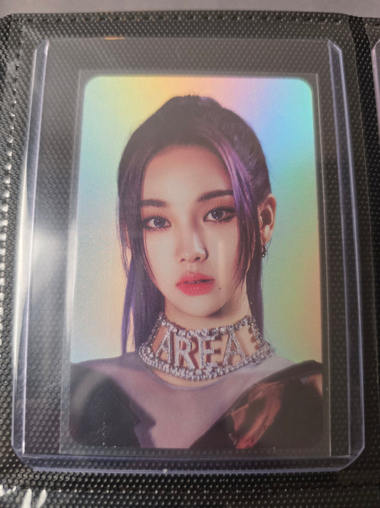 aespa Karina - Girls - Official Holographic Photocard | K-pop Inclusion