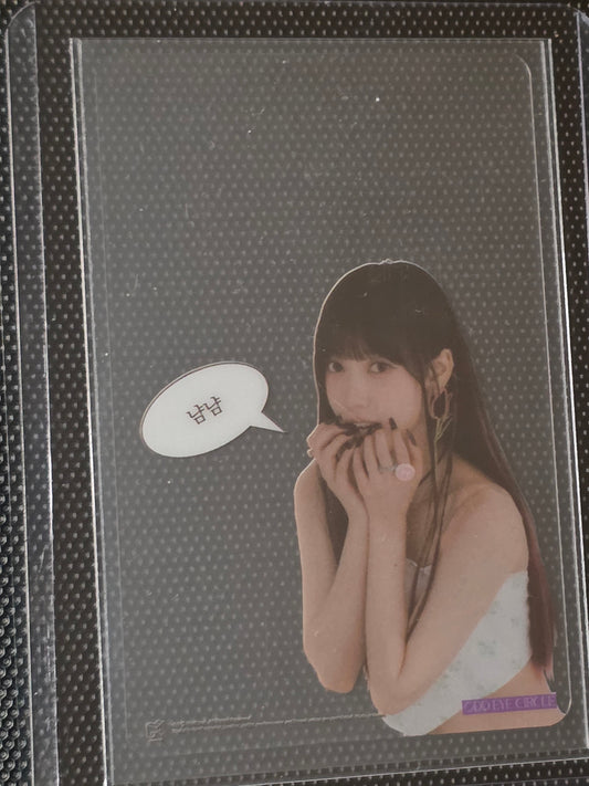 ARTMS/Odd Eye Circle Choerry - Version Up - Clear Photocard | K-pop Inclusion