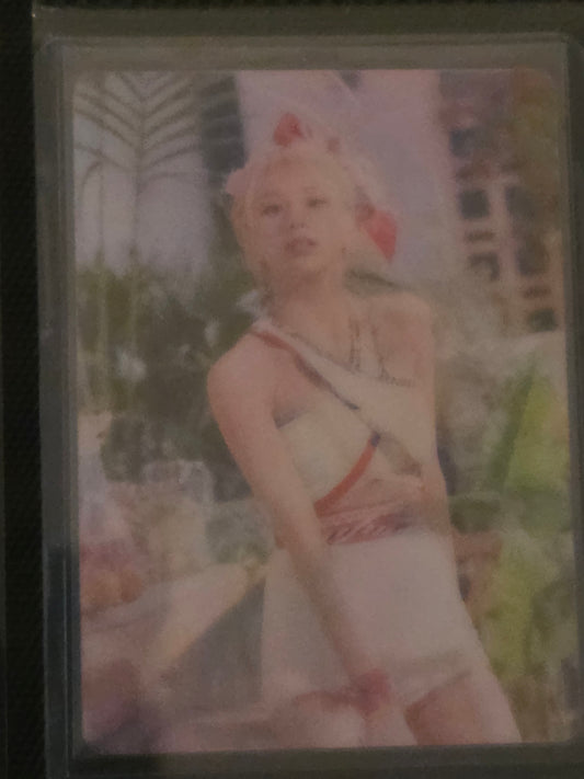 TWICE Chaeyoung - Taste of Love - Official Lenticular Photocard | K-pop Inclusion