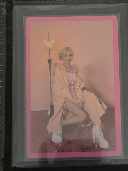 TWICE Chaeyoung - Formula of Love - Official Album Pre-Order Bonus (POB) Photocard | K-pop Inclusion
