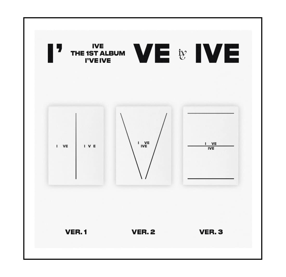 IVE - I've IVE (Vol.1) Album (1+2+3 ver. SET)