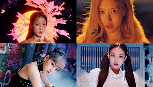 Blackpink - [Kill This Love] 2nd Mini Album Pink Ver. CD+1p Poster/On+52p PhotoBook+16p Photo Zine+10p Accordion Lyrics Book+4p PhotoCard+1p Polaroid+Sticker SET+Tracking K-POP Sealed