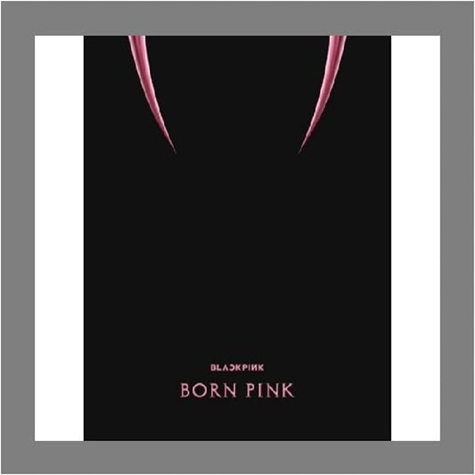 BLACKPINK BORN PINK 2nd Album BOX SET Version CD+Photobook+Accordion Lyrics Paper+Large Photocard+Postcard+Instant Film+Selfie Photocard+Tracking (PINK Version)