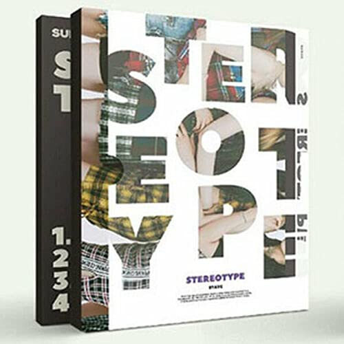 STAYC STEREOTYPE 1st Mini Album [ A ] VER. CD+84p Photo Book+Holder+Folding Poster(On pack)+Post Card+Photo Card+Stayc Official Fragrance Card+Scratch Card+Special Photo Card