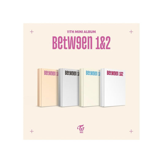 TWICE - BETWEEN 1&2 11th Mini Album CRYPTOGRAPHY Version. 1ea TWICE Store GIft Card K-POP SEALED