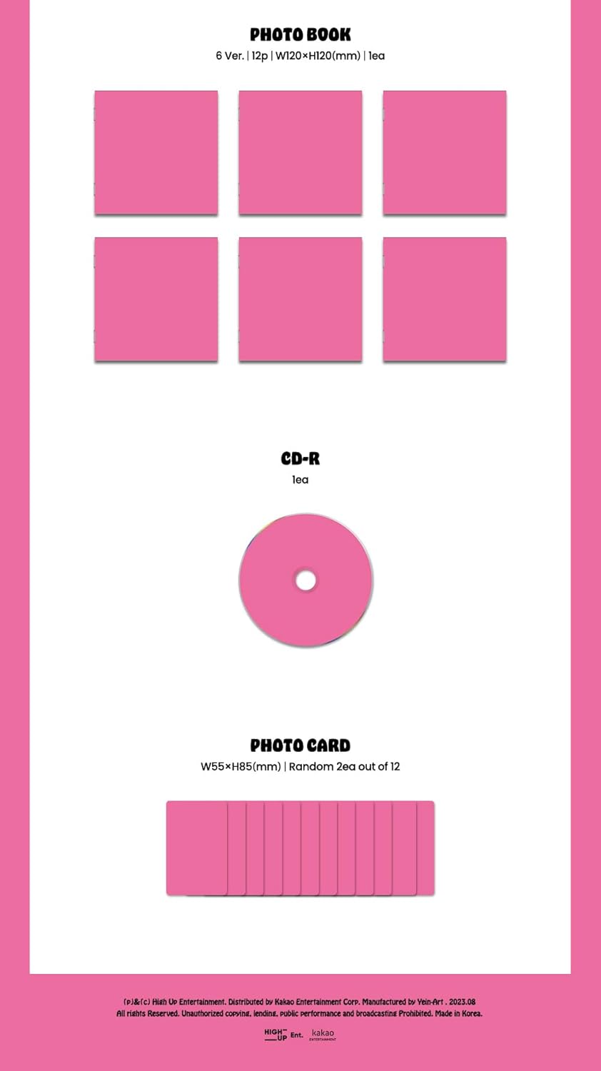 STAYC TEENFRESH 3rd Mini Album Digipack 6 Version SET CD+12p PhotoBook+2p PhotoCard+Tracking Sealed