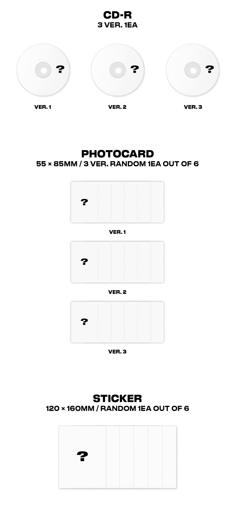 IVE - I've IVE (Vol.1) Album (1+2+3 ver. SET)