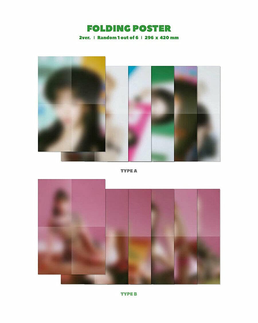 STAYC STEREOTYPE 1st Mini Album [ A ] VER. CD+84p Photo Book+Holder+Folding Poster(On pack)+Post Card+Photo Card+Stayc Official Fragrance Card+Scratch Card+Special Photo Card