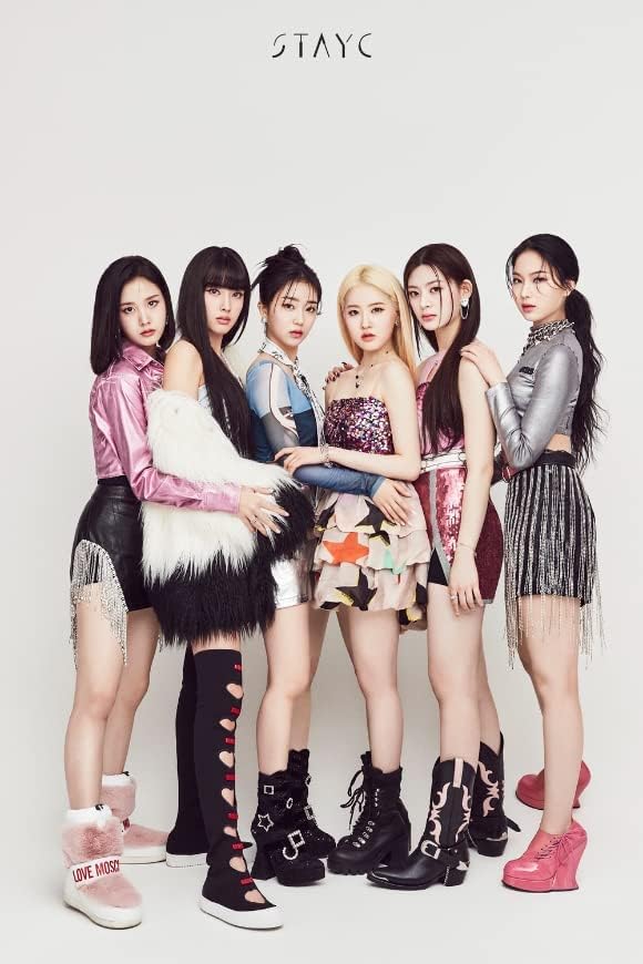 Dreamus STAYC -WE Need Love [Love ver.] (3rd Single Album) Album+Pre Order Limited Benefits+Culturekorean Gift(Decorative Stickers,Photocards)