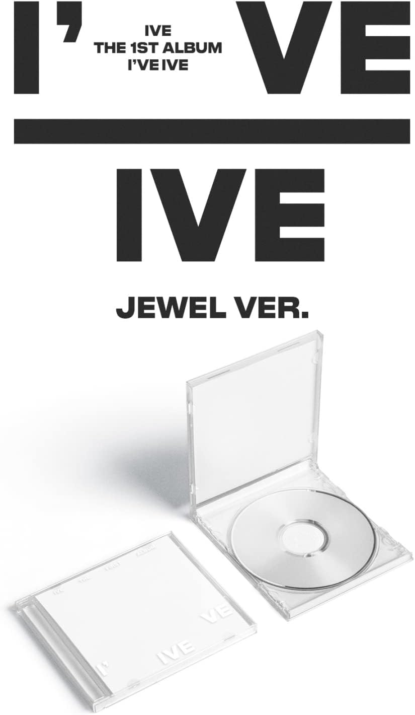 IVE - 1ST Album [I've IVE] (Jewel Ver. Limited Edition - Random ver.) Photo Book + CD-R + Photocard + Mini Folded Poster + 2 Pin Button Badges + 4 Extra Photocards