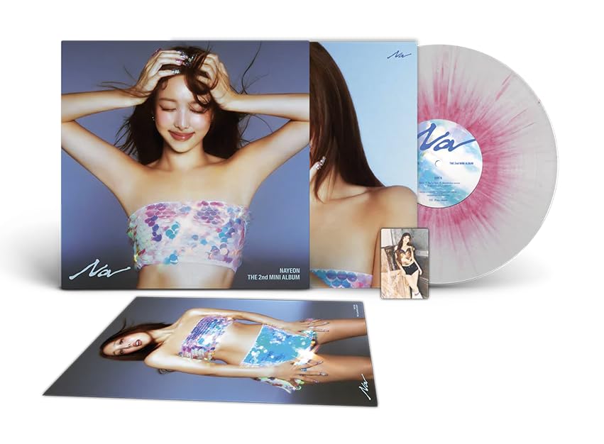 Na - Nayeon (Twice) 2nd Mini Album Limited Edition Press 'Pink Haze' Vinyl