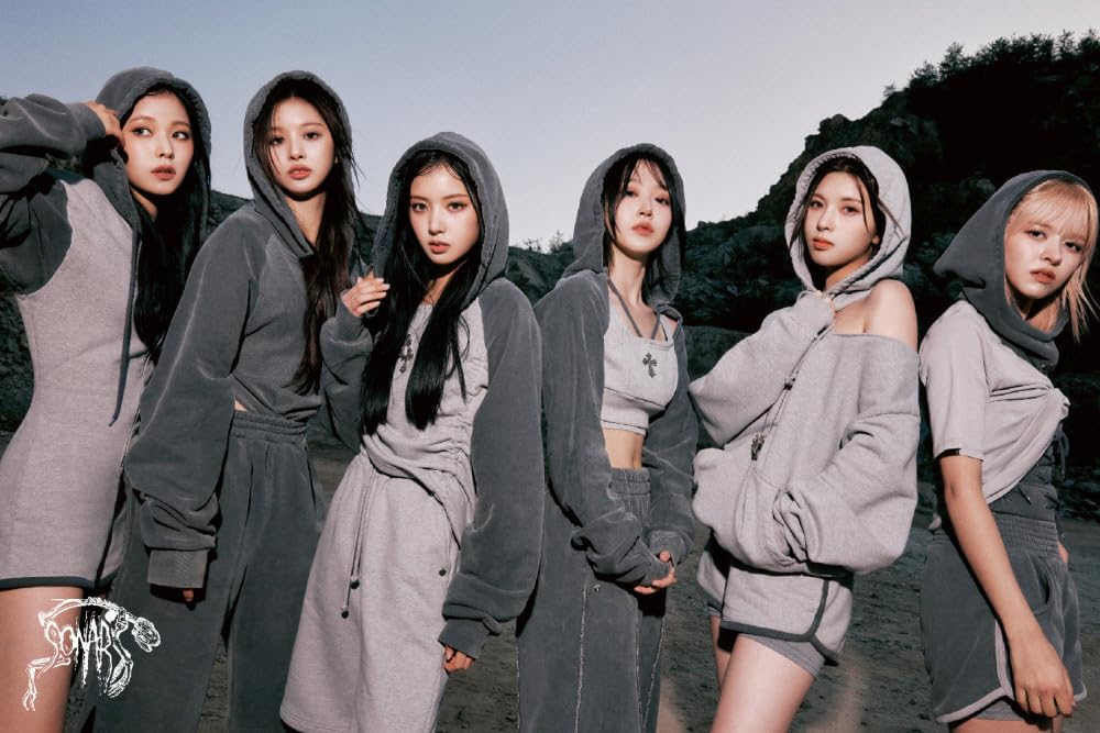 NMIXX Fe3O4 : Break 2nd Mini Album POSTER Version 13p Poster on Pack+16p Lyric Book+1p PhotoCard+Tracking Sealed Fe304