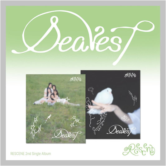 [applemusic POB Exclusive] RESCENE Dearest 2nd Single Album with Tracking Sealed (Standard Set(Dear+Dewy))