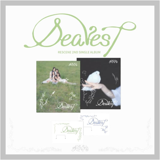 [applemusic POB Exclusive] RESCENE Dearest 5nd Single Album with Tracking Sealed (Full Set(2Standard+2QR))
