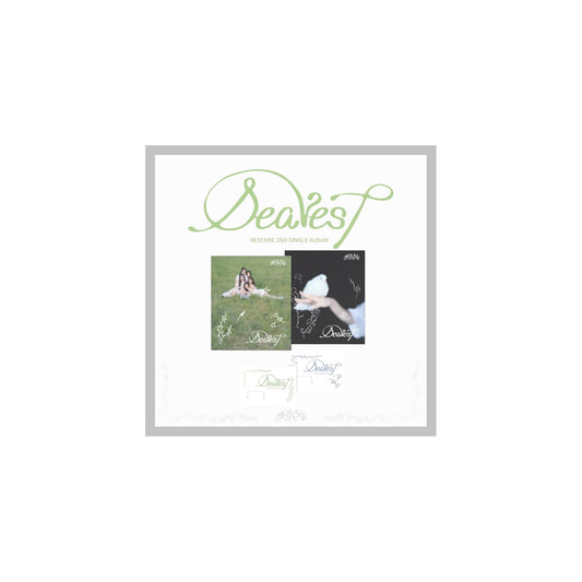 RESCENE Dearest 5nd Single Album Full 4 Version Set Standard 2 Version Set+QR 2 Version Set+Tracking Sealed